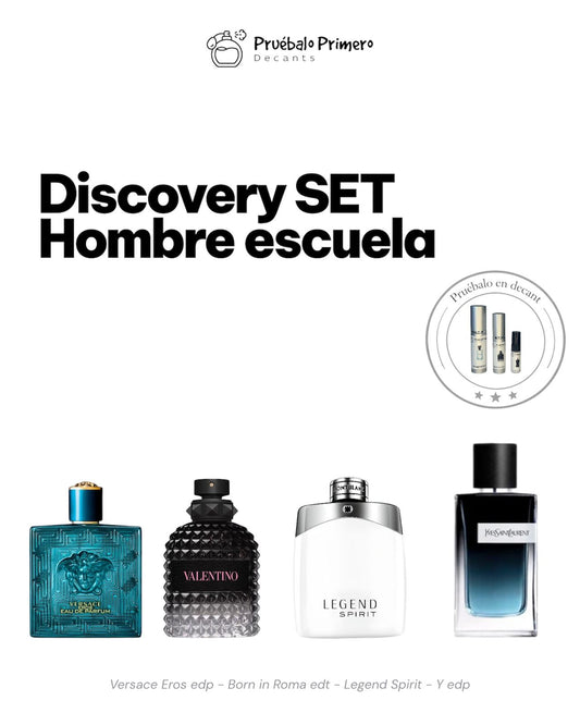 Discovery Set Hombre Escuela – Fresco y Juvenil