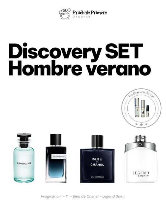 Discovery Set Hombre Verano – Frescura Total