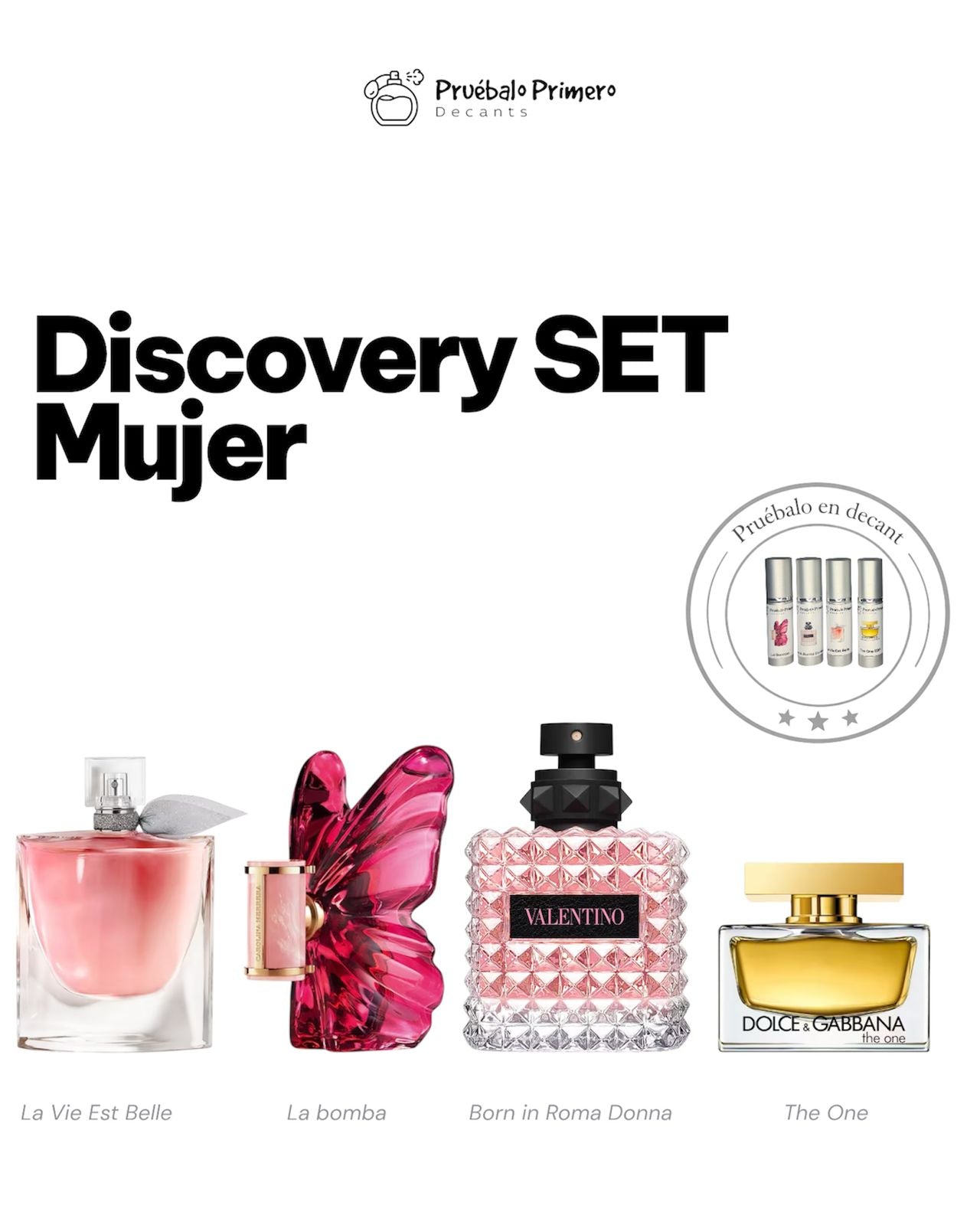 Discovery Set Mujer – Elegancia & Feminidad